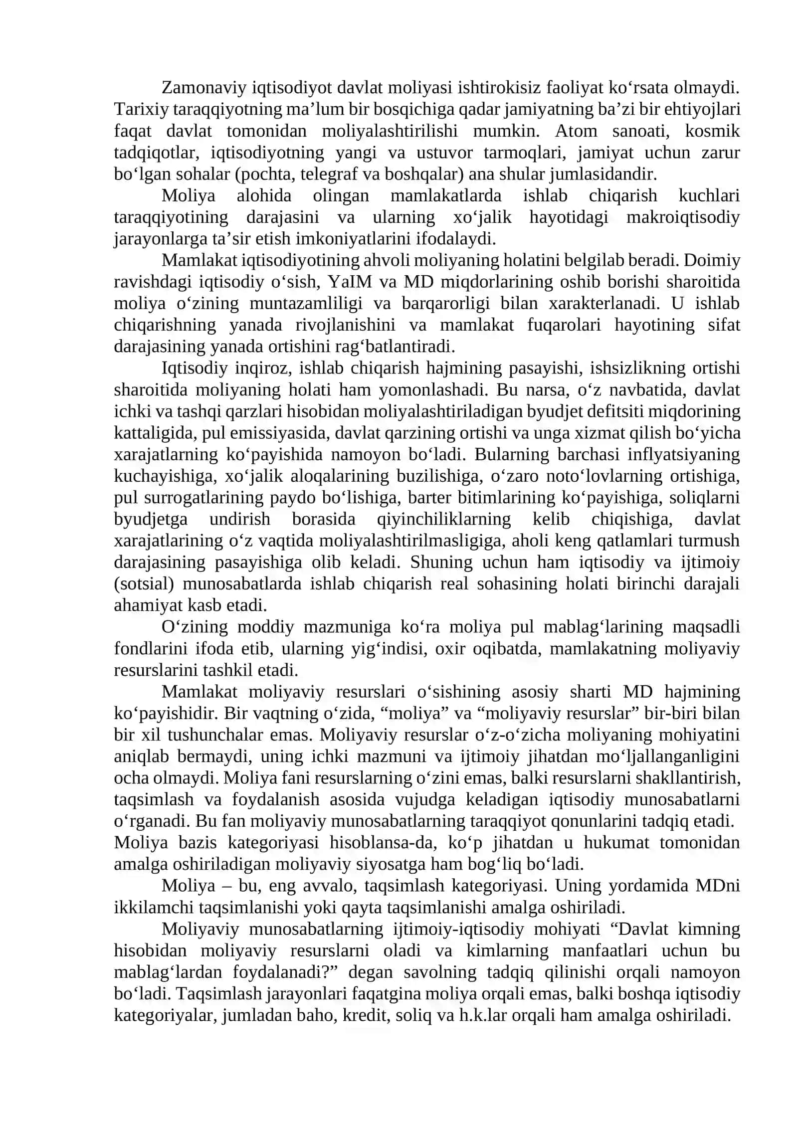 Moliyaning mohiyati va funksiyalari 3