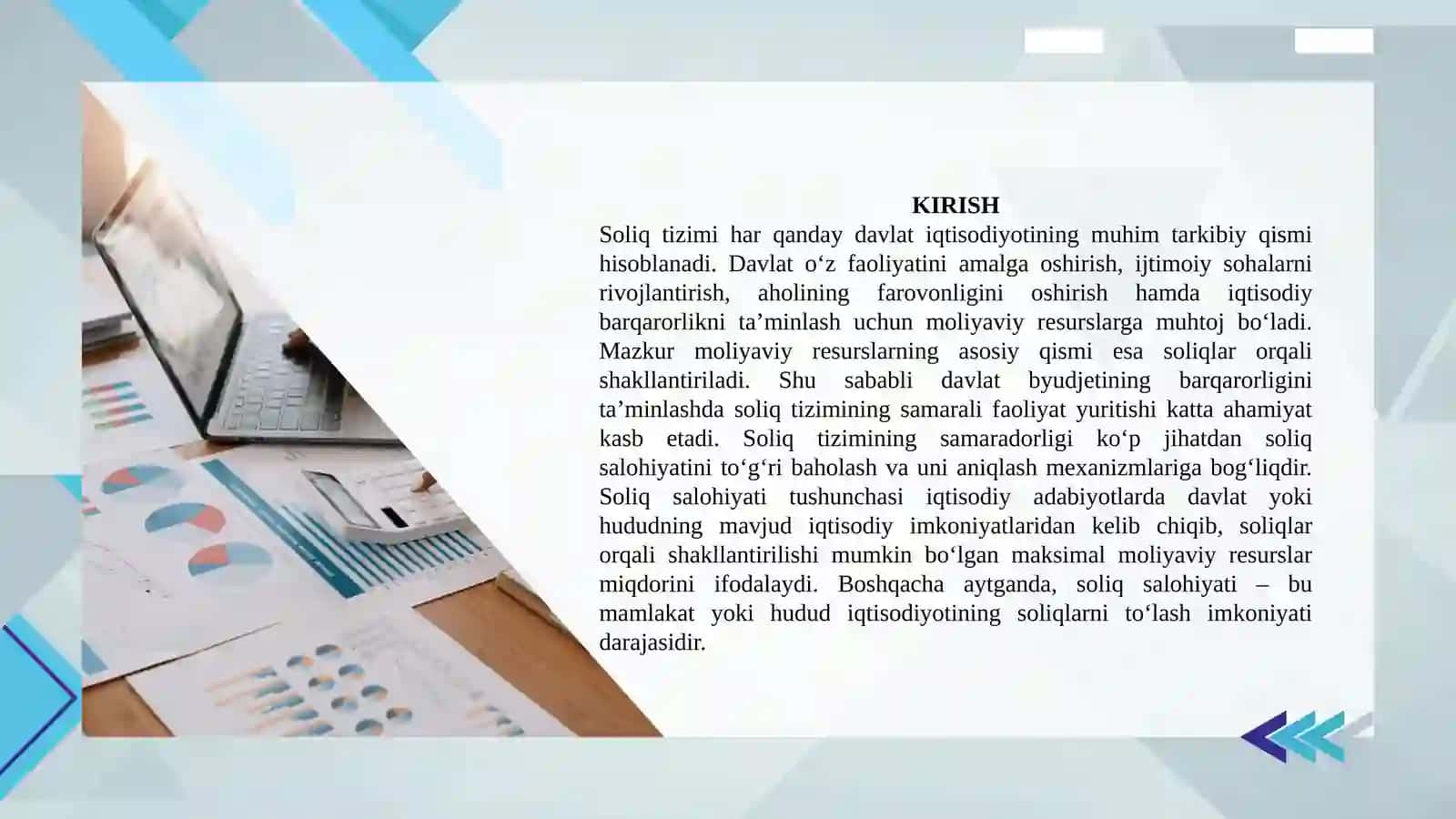 Soliq tushumlari pragnozi 3