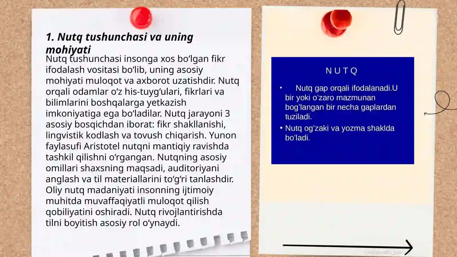Nutq murakkab mexanizm sifatida 3