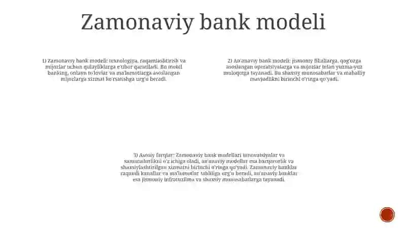 An'Anaviy Va Zamonaviy Banklar Farqlari 3