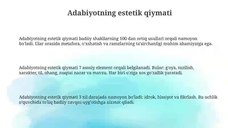 Badiiy adabiyotning ikki yoqlama mohiyati 3