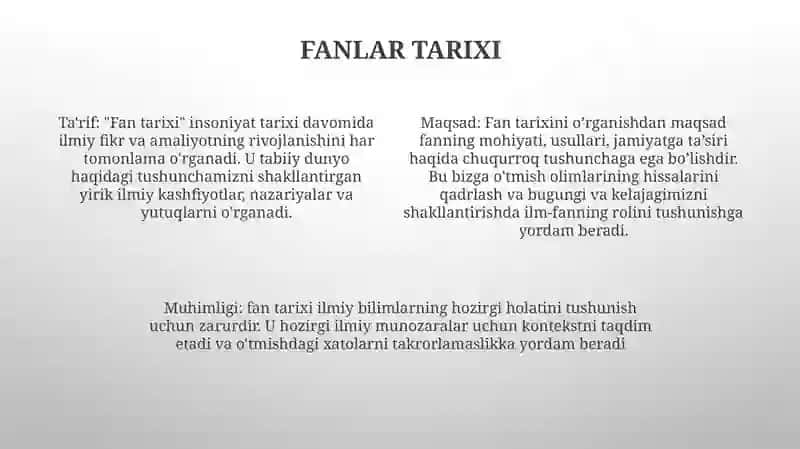 Fan Ilmiy Dunyoqarash Shakli 3