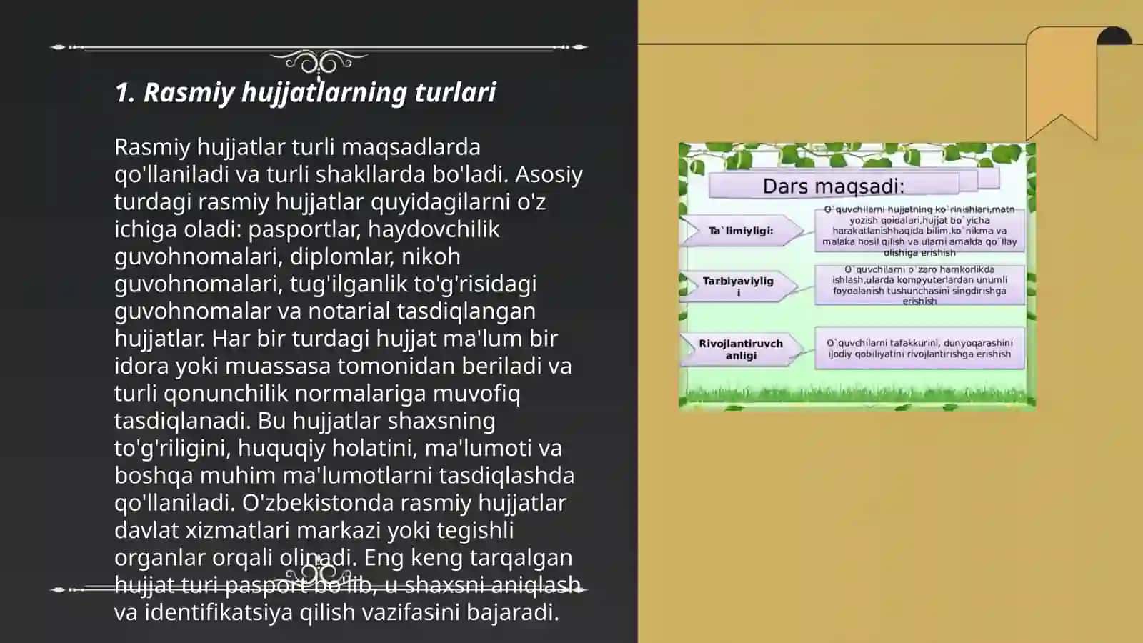 Rasmiy ish yuritish asoslari 3