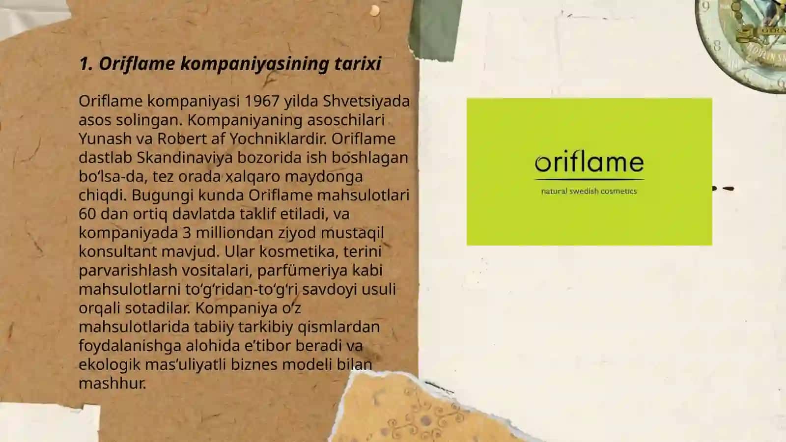 Oriflame kompaniyasi 3