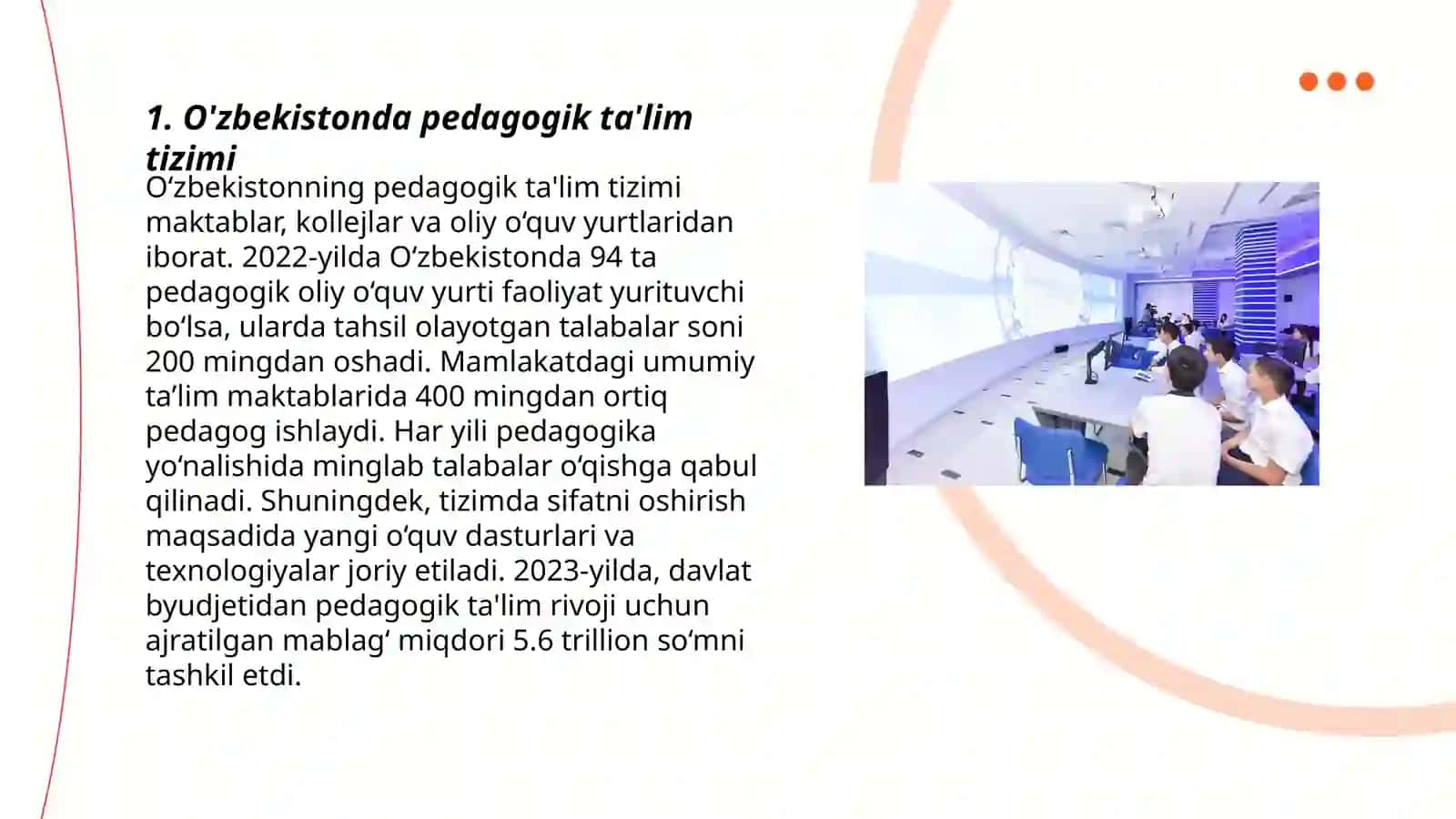 O'zbekistonda pedagogik ta'lim tizimi 3