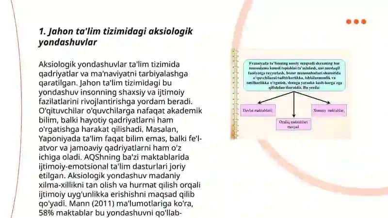 Jahon ta'lim sohasini aksiologizatsiyalash 3