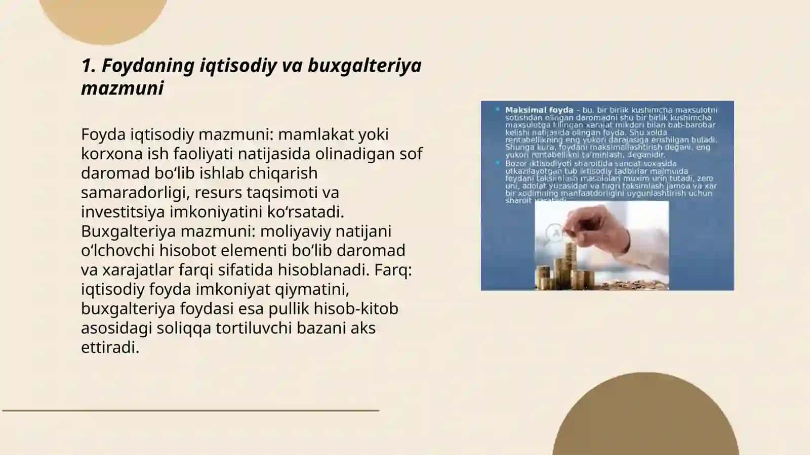 Foydaning mazmuni va taqsimlanishi 3