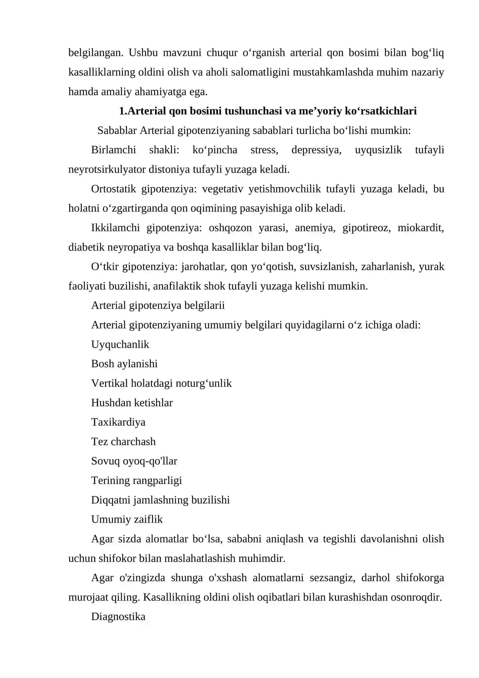 ARTERIAL GIPERTENZIYA VA GIPOTENZIYA XOLATI 3