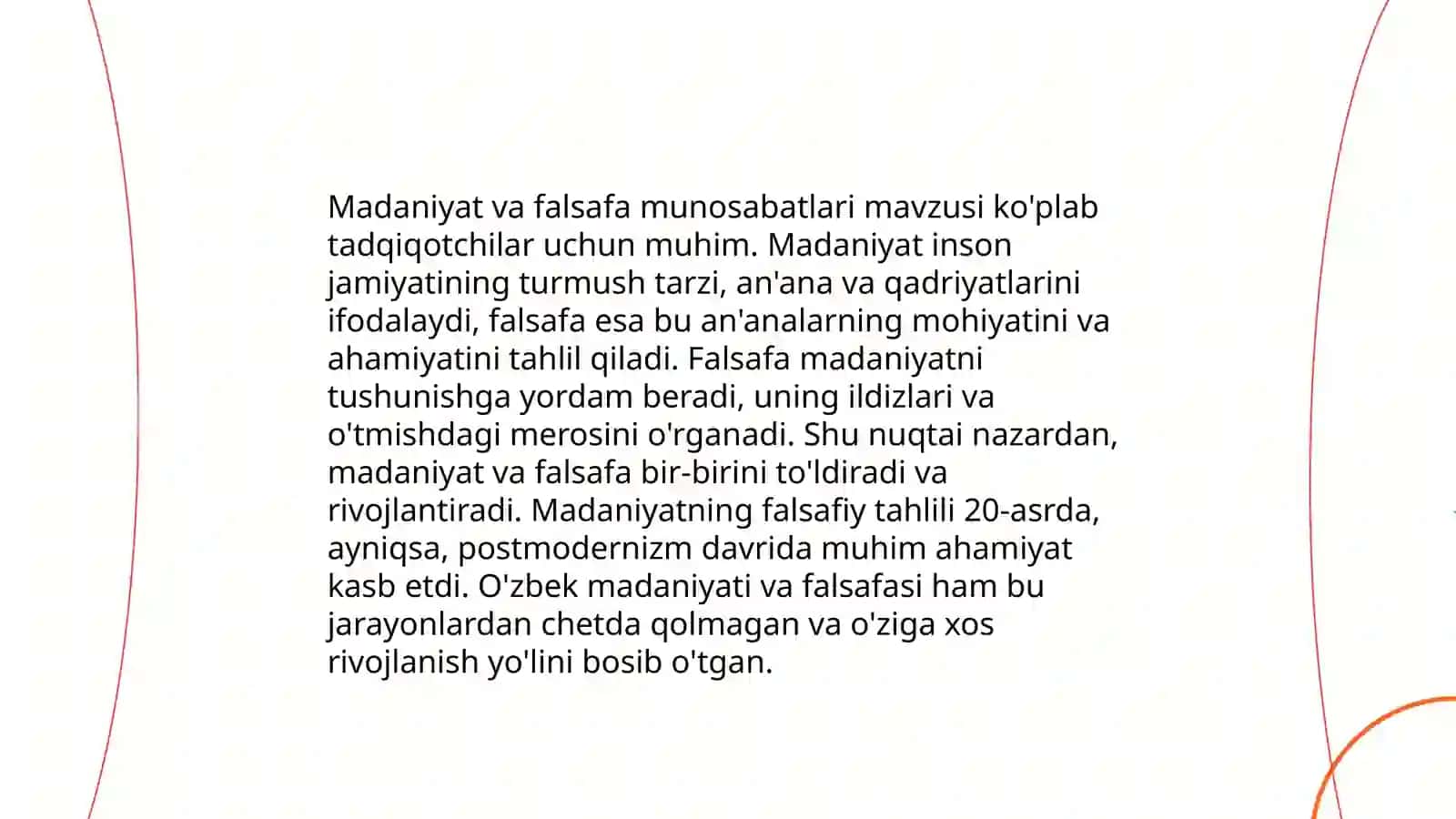 Madaniyat falsafasi 3