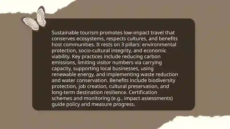 Sustainable Tourism 3