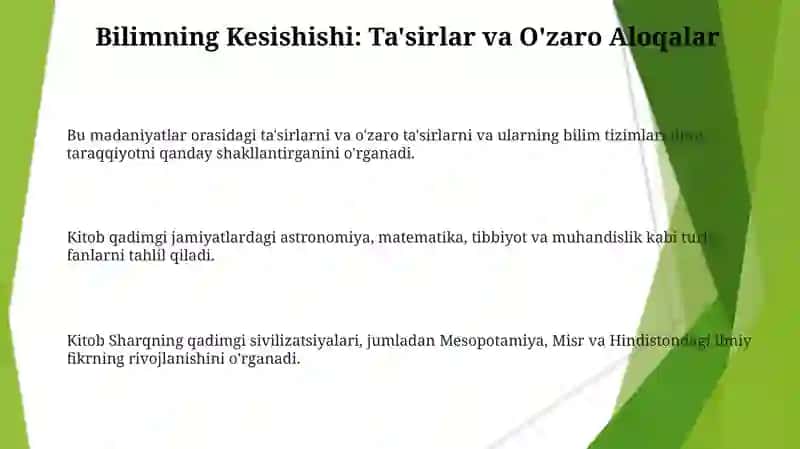 Qadimgi sharqda ilmiy tafakkurning rivojlanishi 3