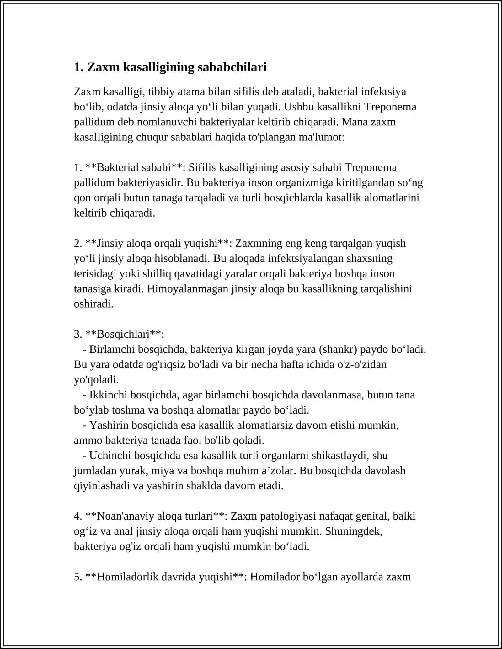 ZAXM KASALLIGI QOʻZGʻATUVCHILARI 3
