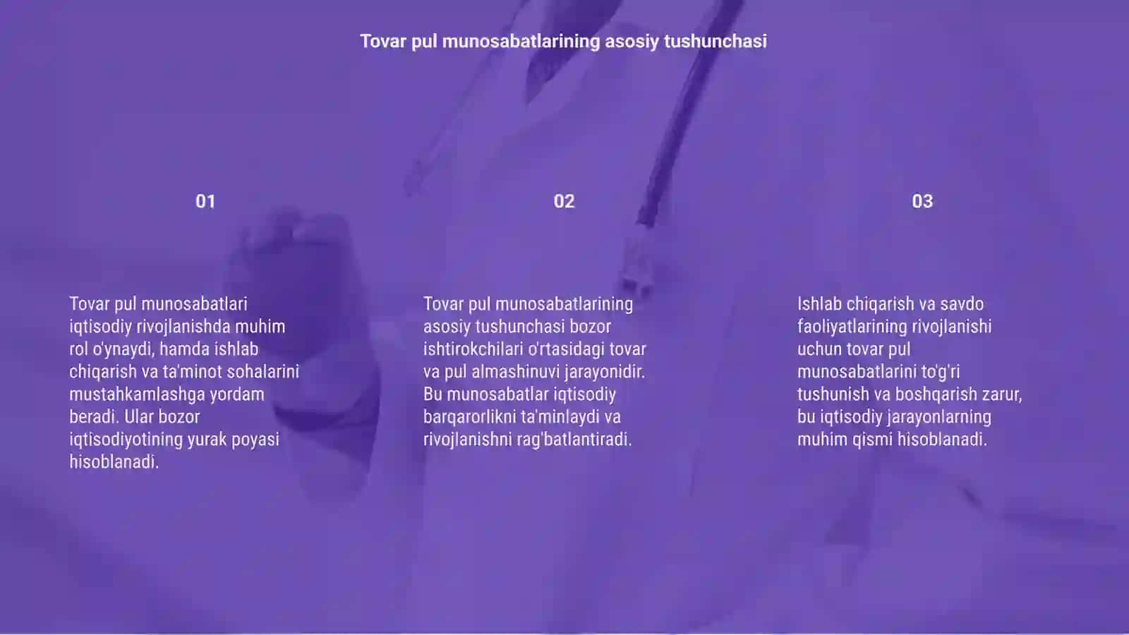 Tovar pul munosabatlari 3