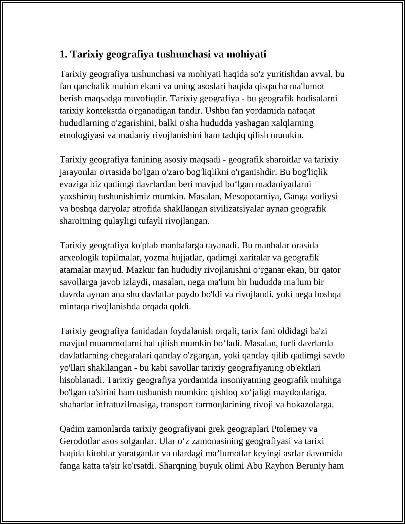 TARIXIY GEOGRAFIYANING FAN SIFATIDA SHAKLLANISHI 3