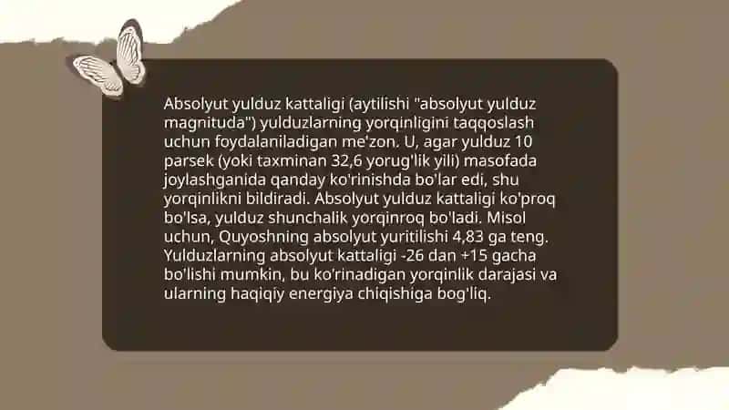 Absolyut yulduz kattaligi 3
