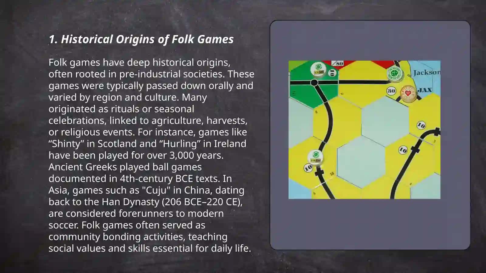 Analysis of folk games 3