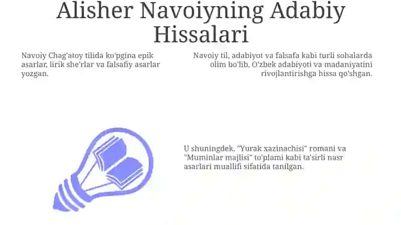 Alisher Navoiyning Adabiy Hissalari 3