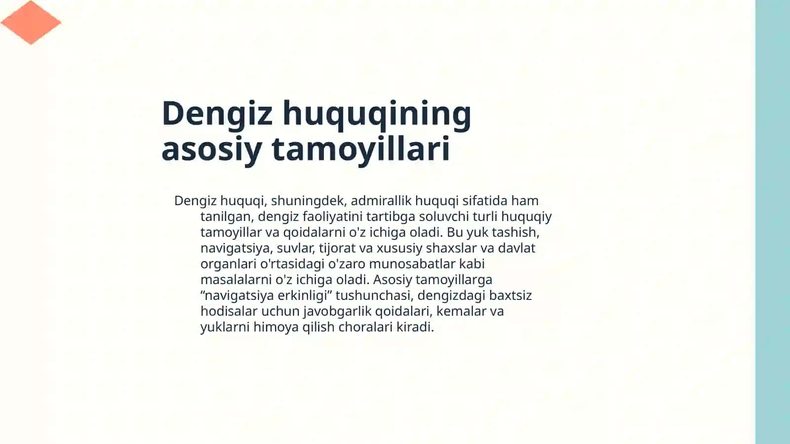 Dengiz va Havo Huquqi 3
