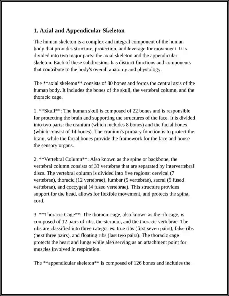 Skeletal Anatomy 3