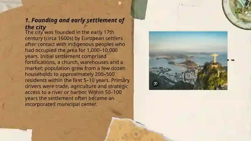 Popular cities. The history of the city 3