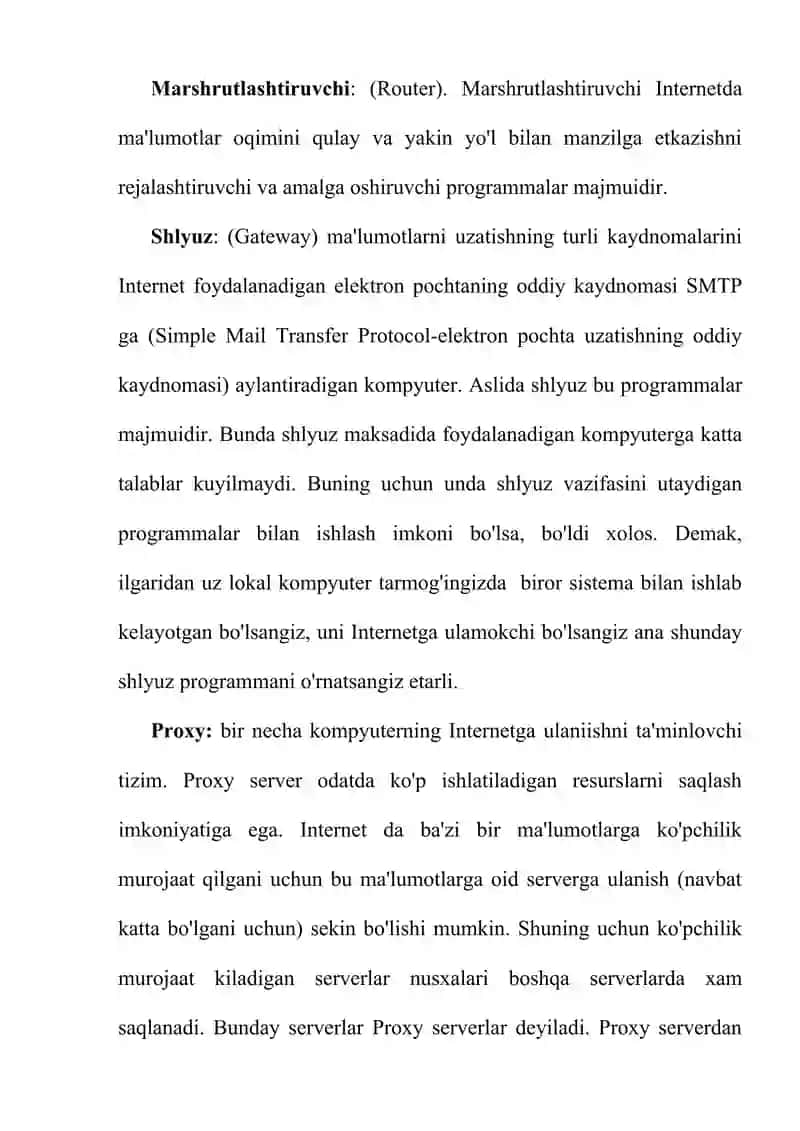 Internet tarmoqiarida axborot makoni haqida tushuncha berish. Elektron pochtalar bilan ishlashni o‘rgatish. 3