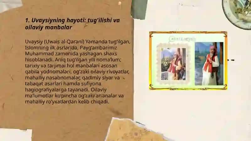 Uvaysiy hayoti va ijodi 3