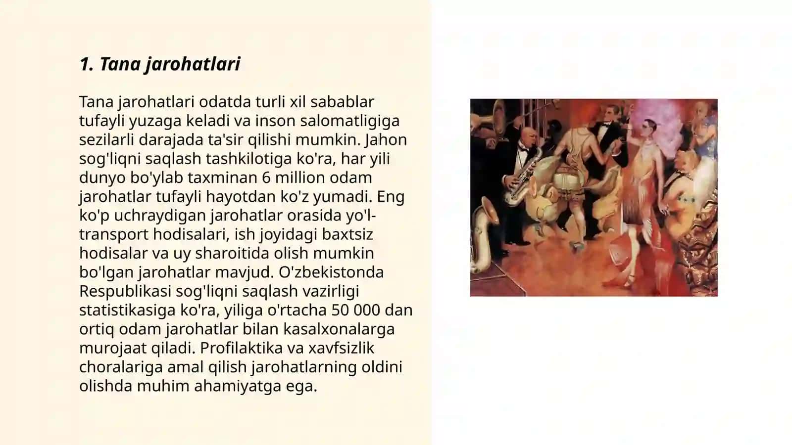 Tana jarohatlari 3