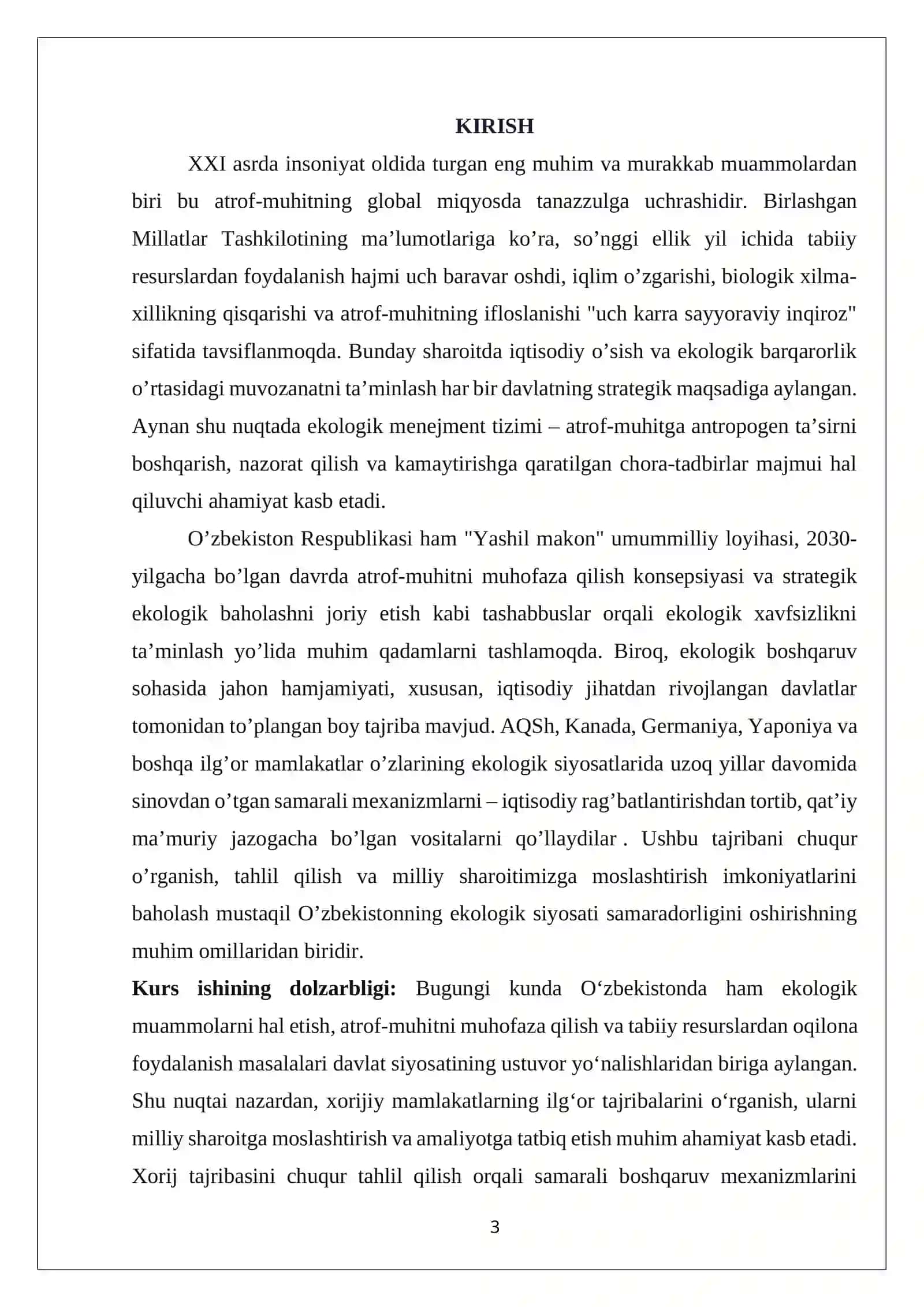 Ekologiya menejmenti 3
