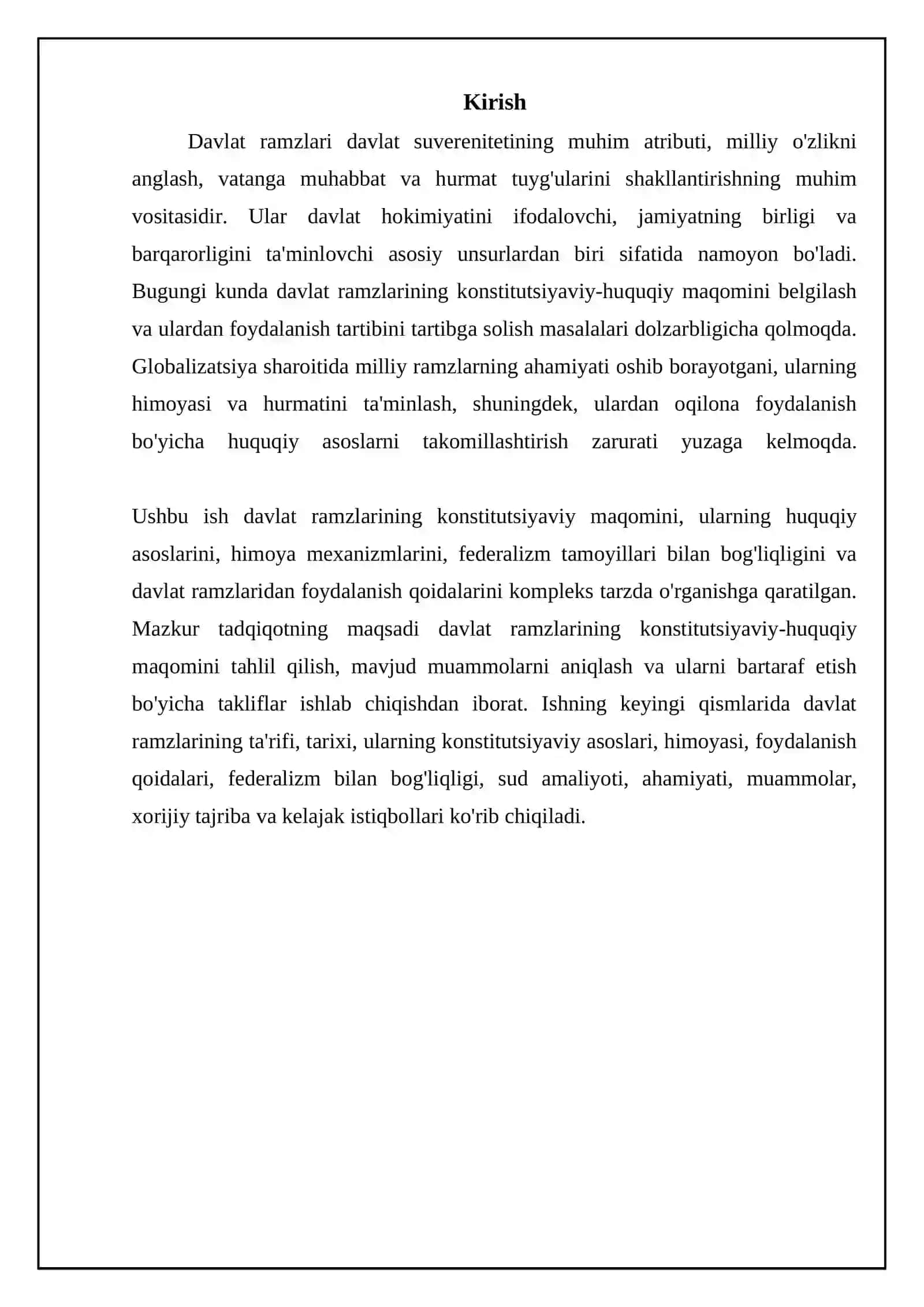Davlat ramzlarining Konsititutsiyaviy Maqomi 3