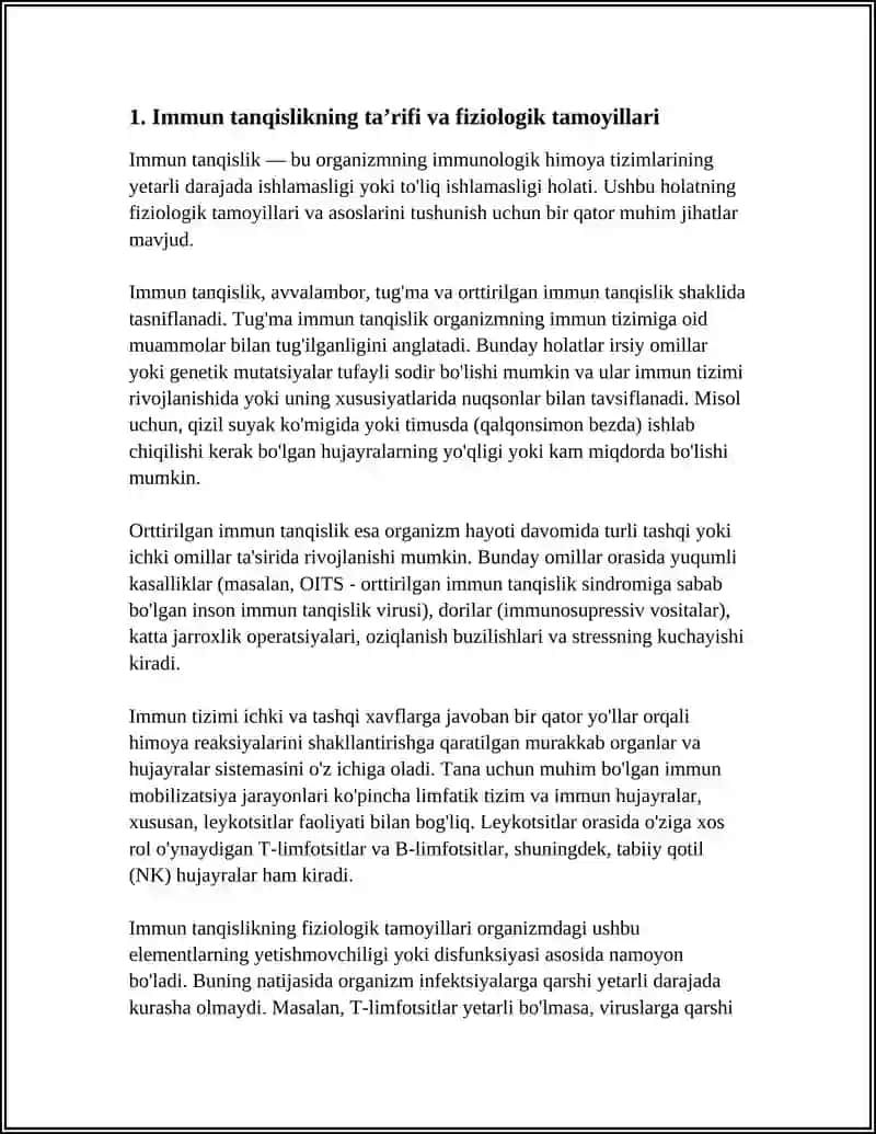 IMMUN TANQISLIKNING FIZIOLOGIK ASOSLARI 3
