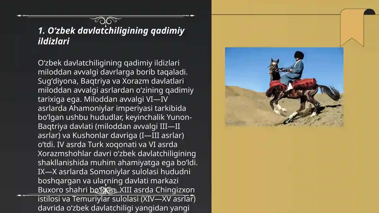 Oʻzbek davlatchiligining tarixi 3