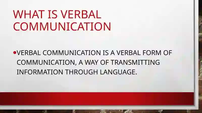 Main units of verbal communications 3