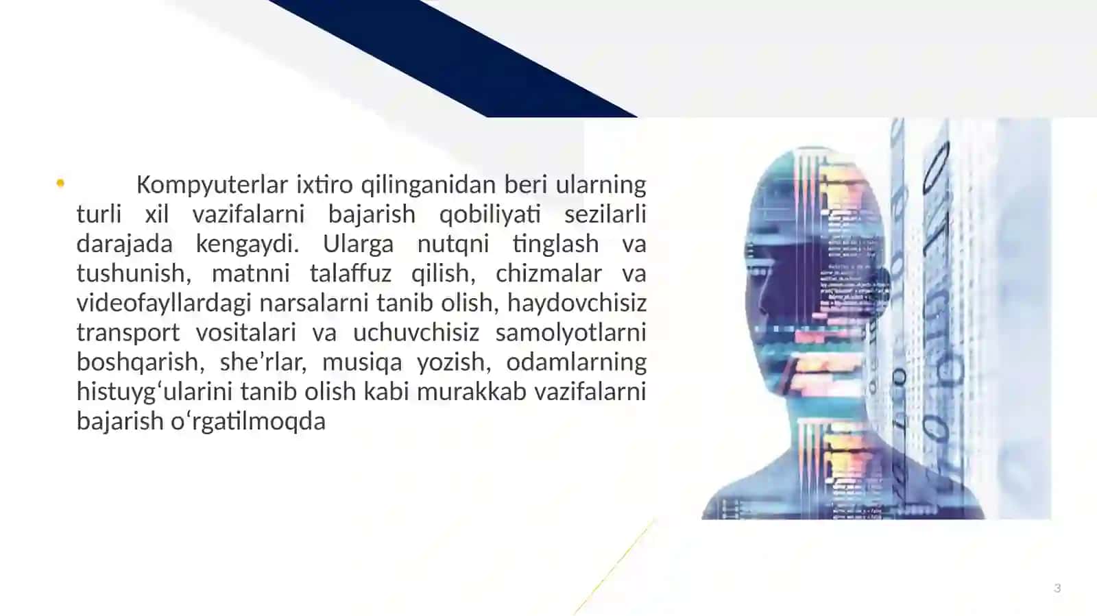 Sun’iy intellektning iqtisodiy tarmoqlarda qo’llanishi 3