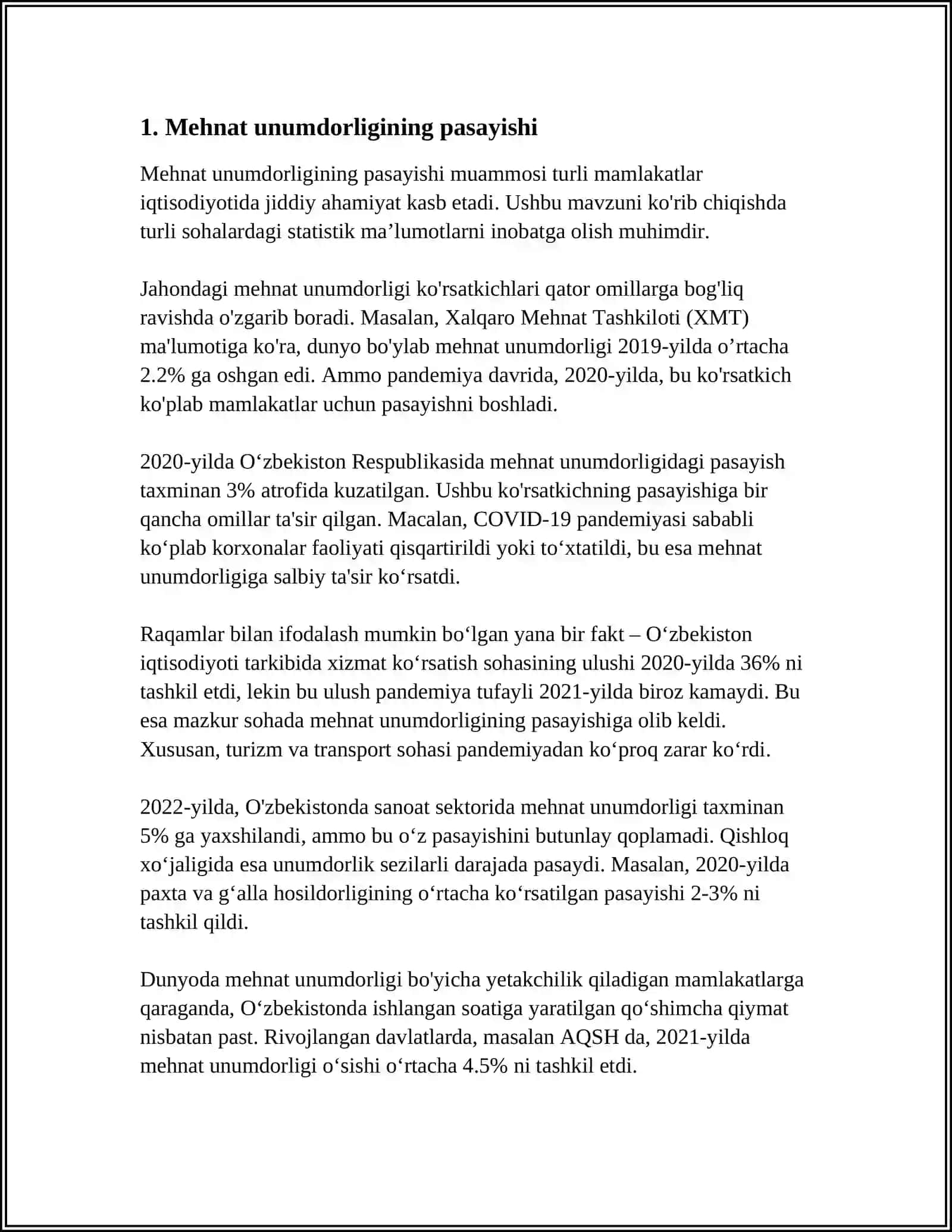ISHSIZLIKNING OQIBATLARI 3