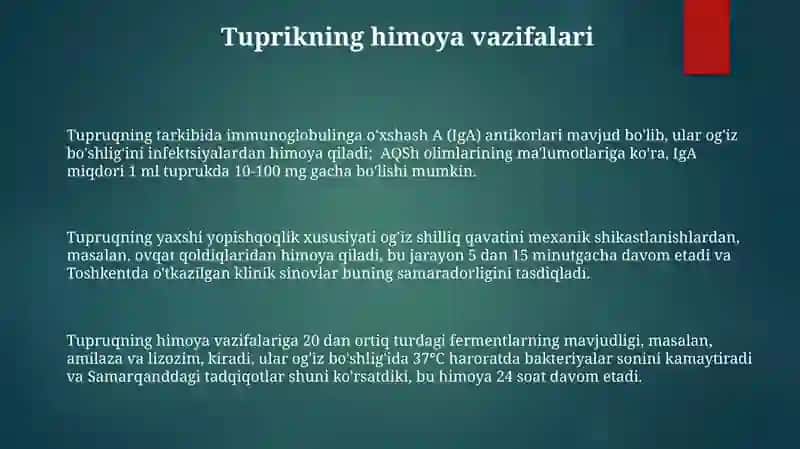 Tupruqning Himoya Vazifalari 3