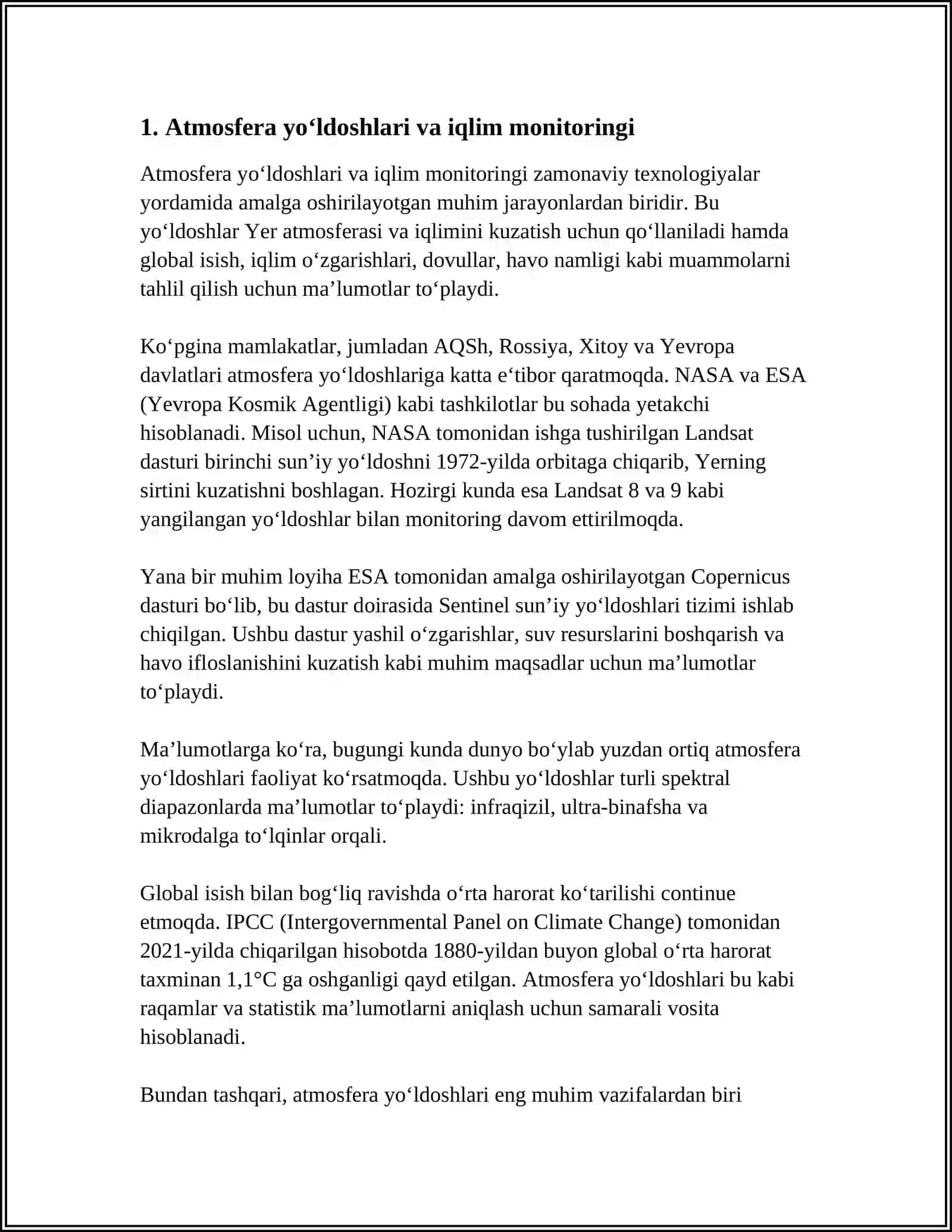 KLIMAT JARATIWSHI FACTORLAR 3