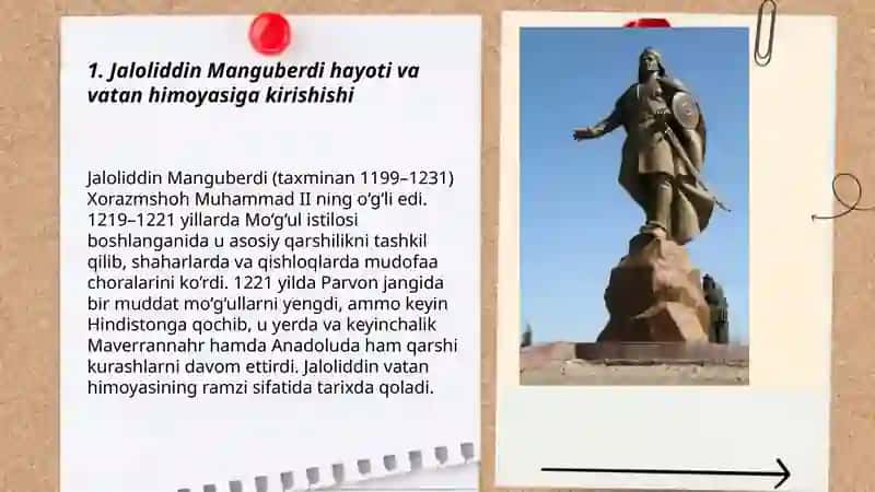 Jaloliddin Manguberdi - Vatan himoyachisi 3