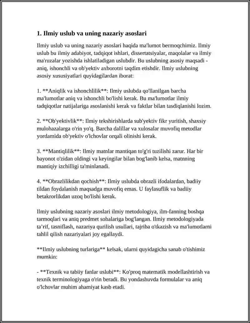 ILMIY USLUB UNING QOLLANISH SOHALARI 3