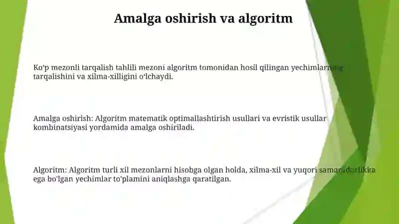 Bir omilli dispersion tahlil mezon 3