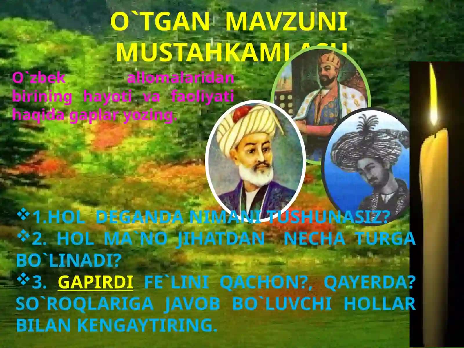 To'ldiruvchi Haqida Ma'lumot 3