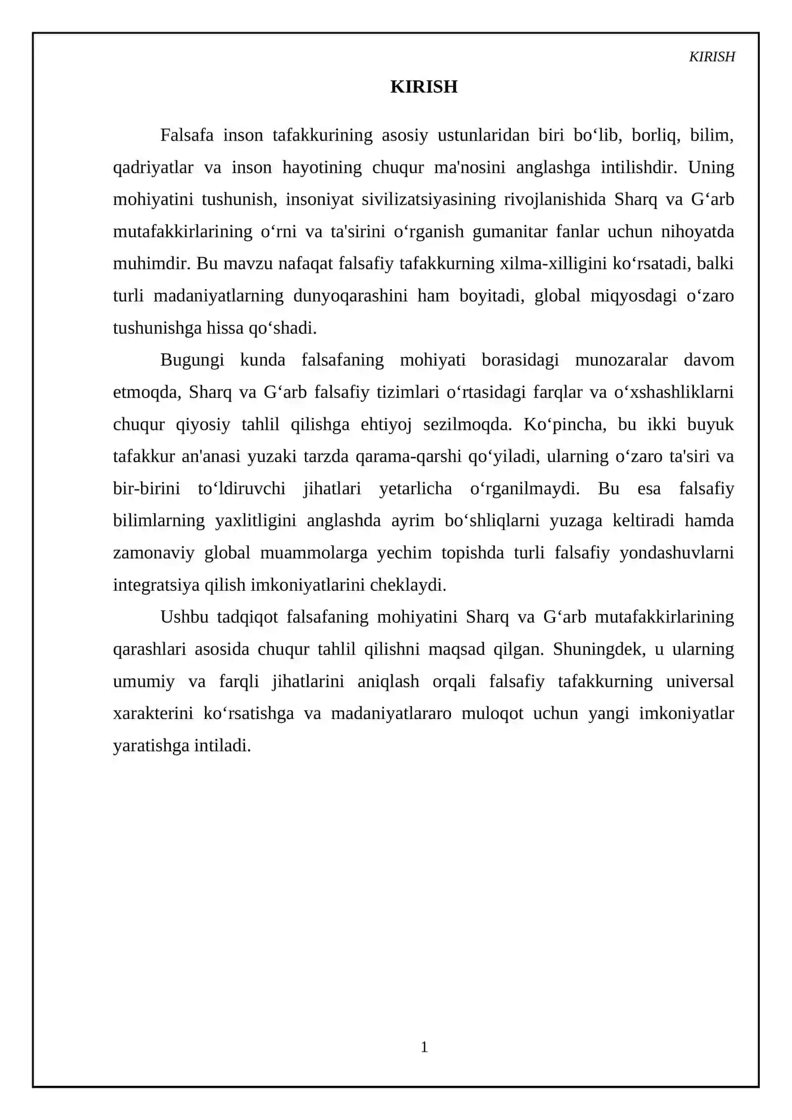 Falsafaning universal mohiyati va uning asosiy kategoriyalari 3