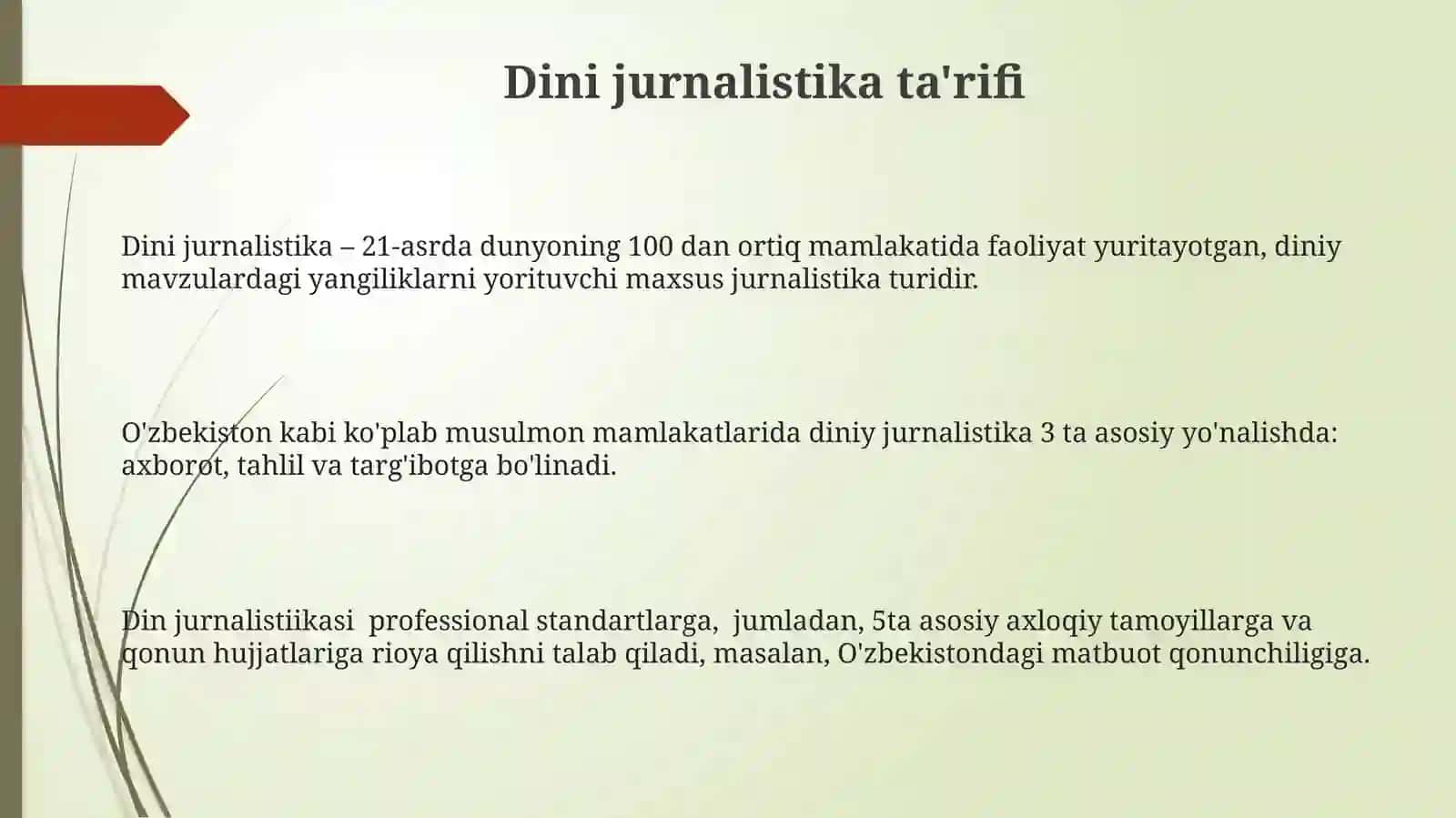 Diniyjurnalistika 3