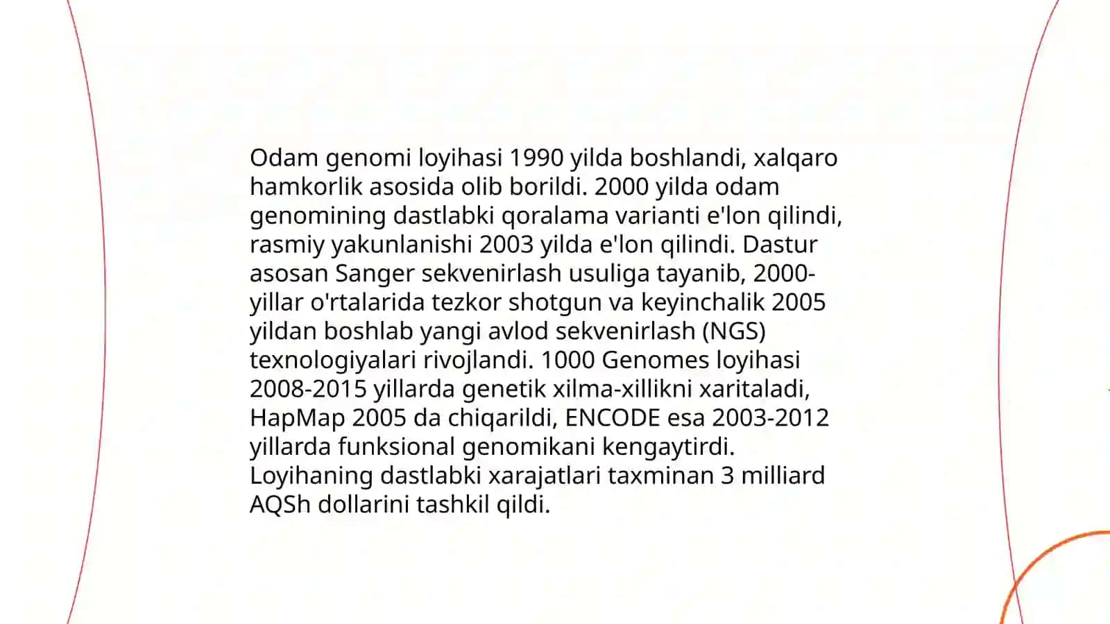 Odam genomi loyihasi 3