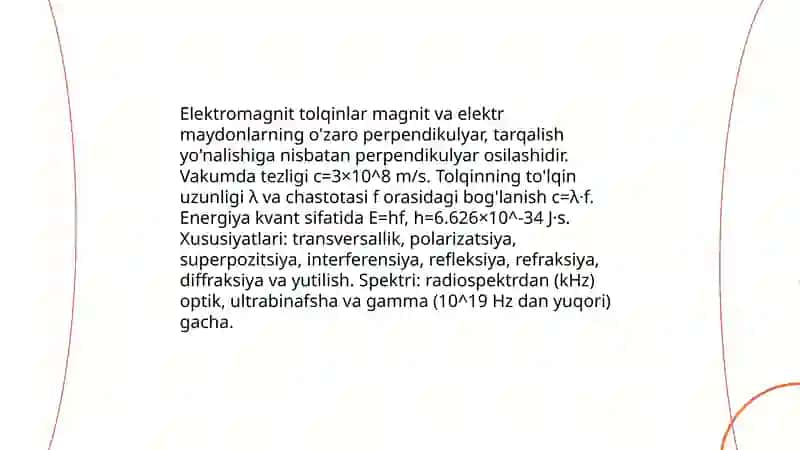 Elektromagnit tolqinlar 3