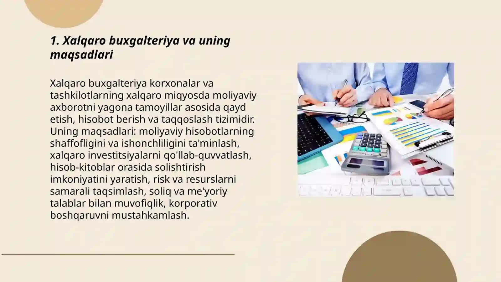Xalqaro Buxgalteriya asoslari va muhim tamoyillari 3