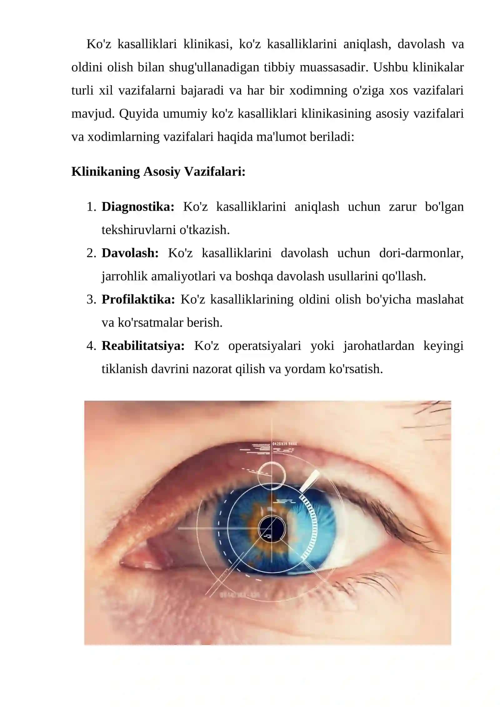 KO`Z KASALLIKLARI 3