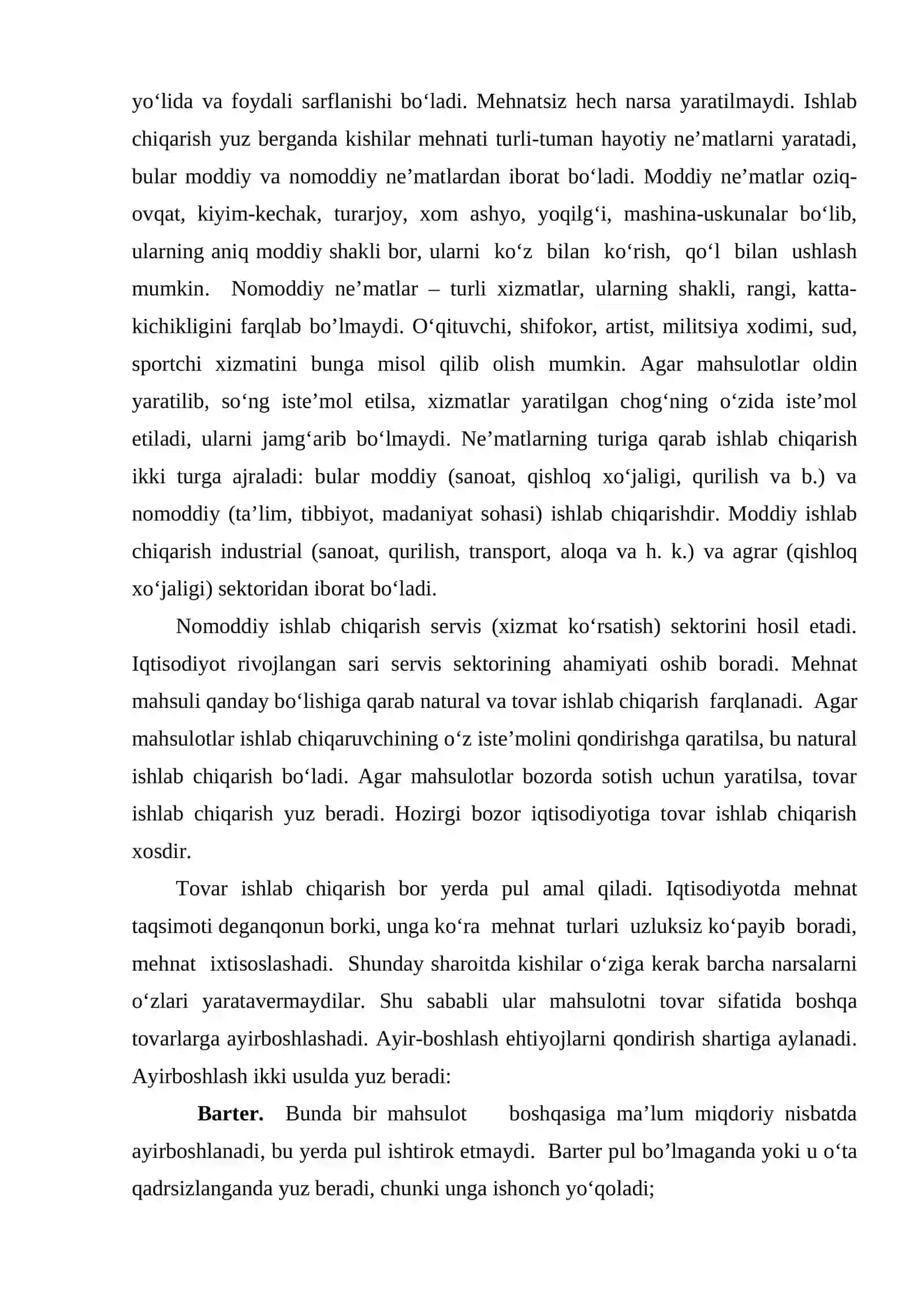 Iqtisodiyot asoslari 3