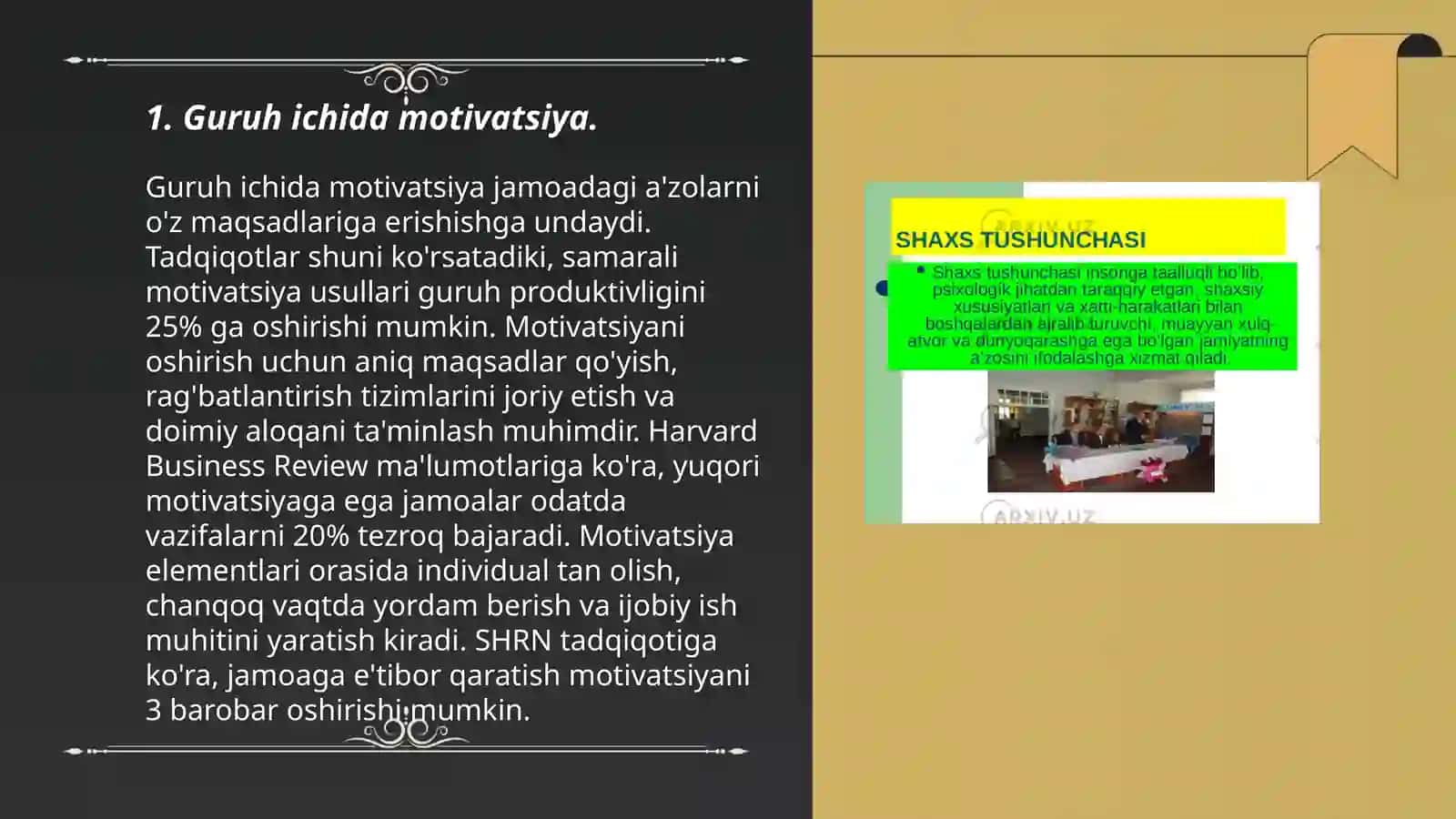 Guruh va jamoalarda liderlik muammosi 3
