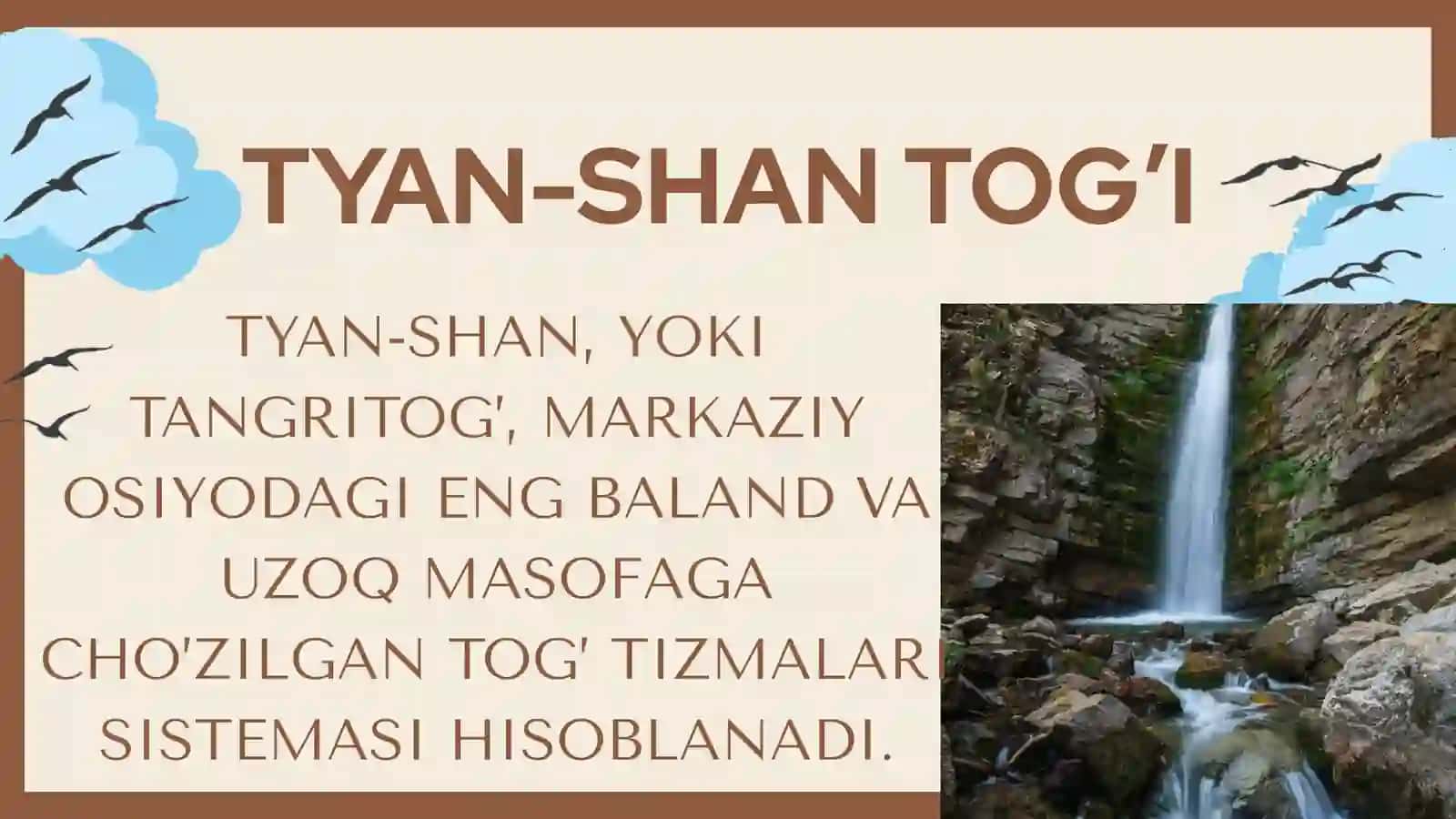 TYANSHAN TOG’LARI TABIATI 3