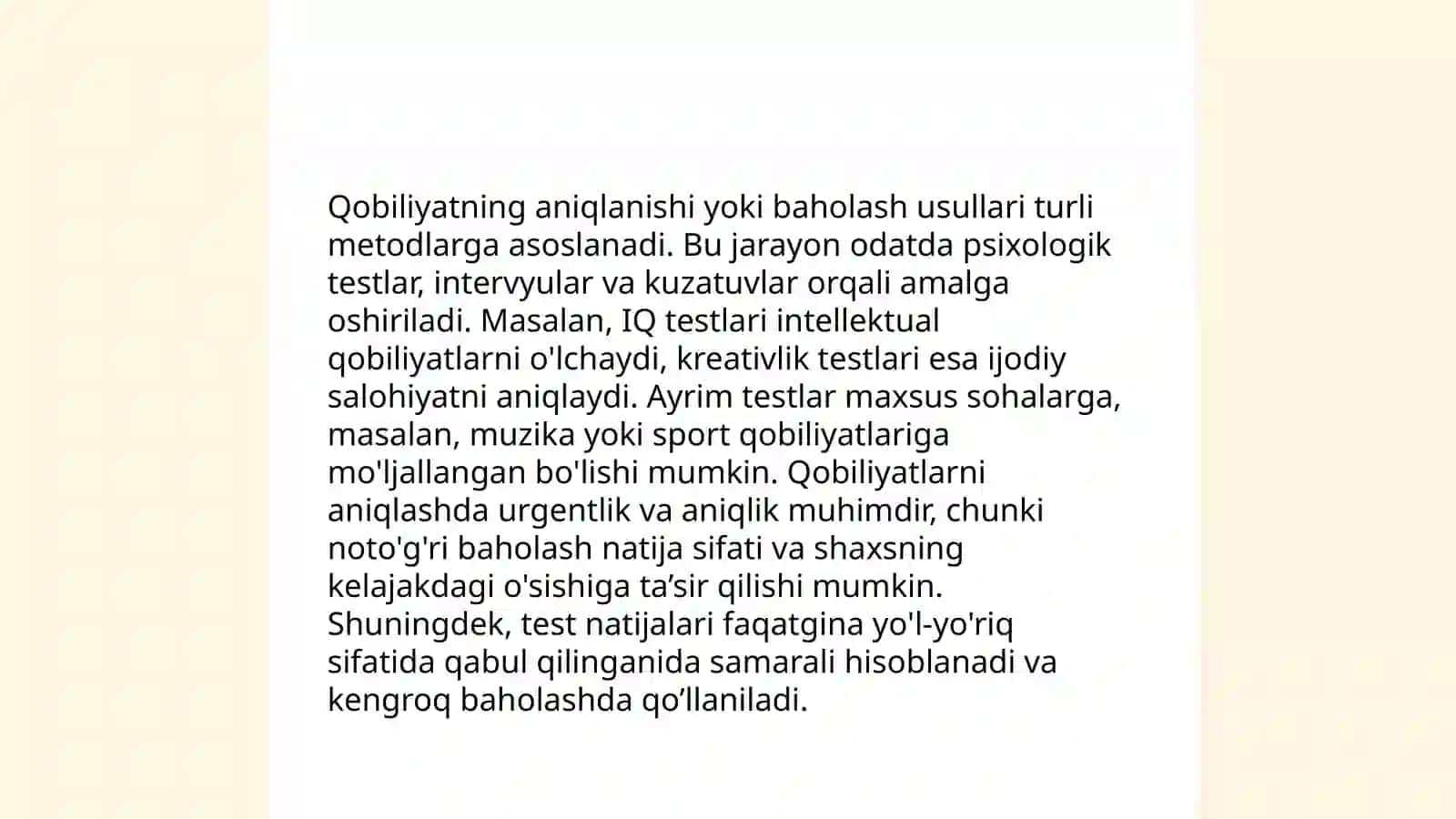 Qobilyat va uning rivojlanishi 3